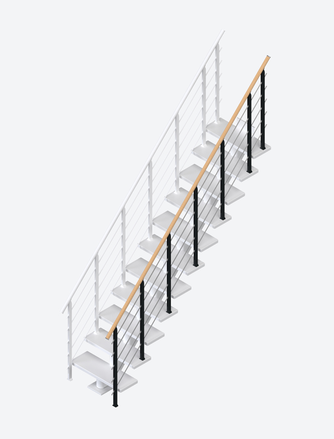 Допълнителен стълбищен парапет DESIGN
